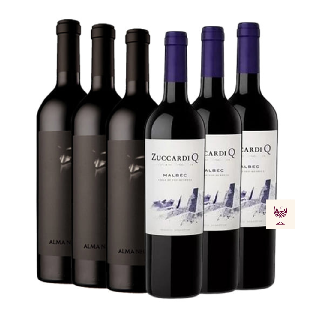 COMBO – ALMA NEGRA E ZUCCARDI Q MALBEC