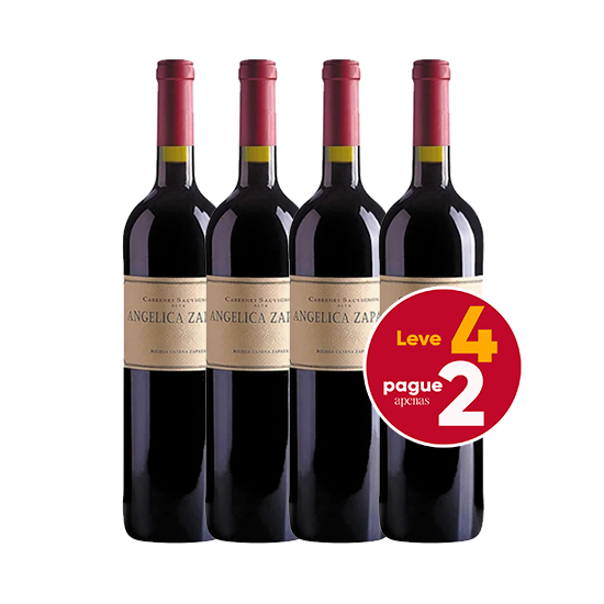 Kit Leve 4 Pague 2 Angélica Zapata Cabernet Sauvignon 2019