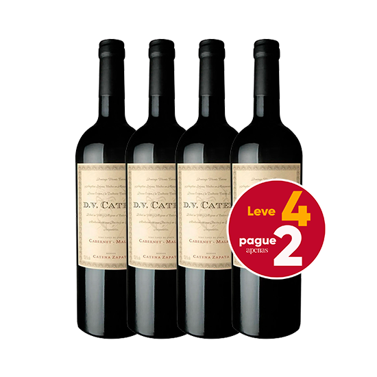 Kit Leve 4 Pague 2 DV Catena Cabernet-Malbec 2021