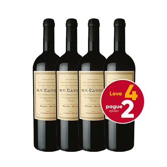 Kit Leve 4 Pague 2 DV Catena Malbec-Malbec 2021